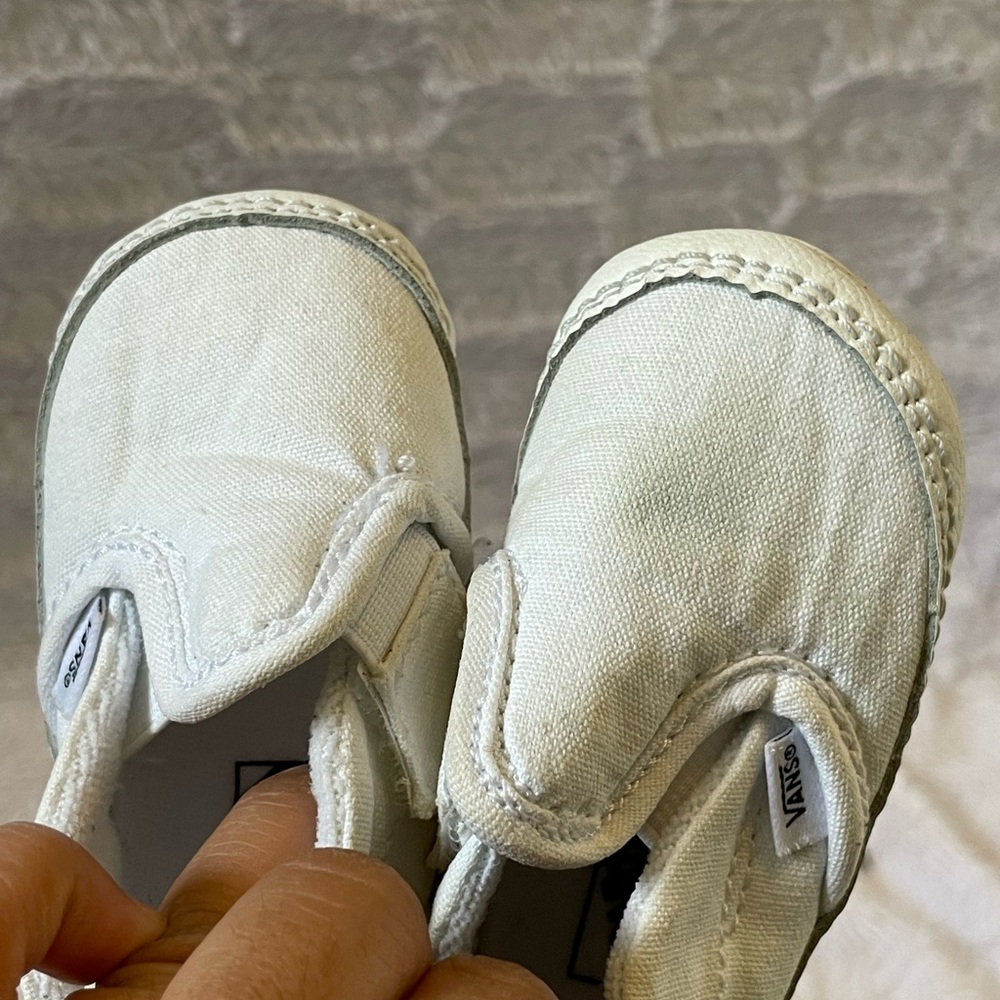 Vans Baby Slip-On V Crib Shoe - Picture 3 of 5